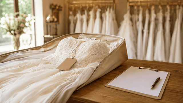 Header image for article Bridal Consignment: How the Deal Works, and When to Buy Instead